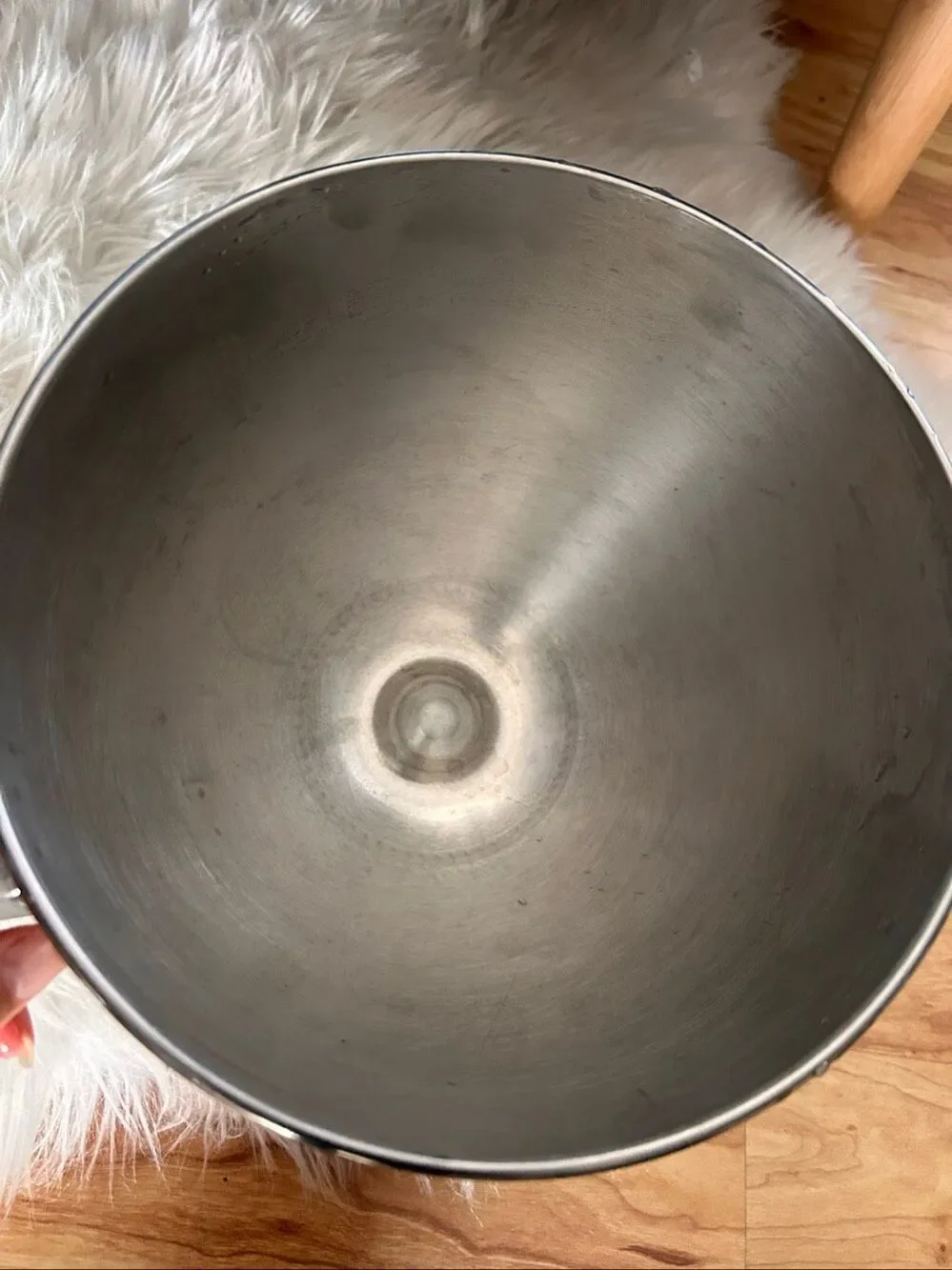 KitchenAid Replacement K45 Stainless Steel Mixing Bowl with Handle Twist Lock